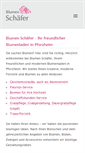 Mobile Screenshot of blumenschaefer.de